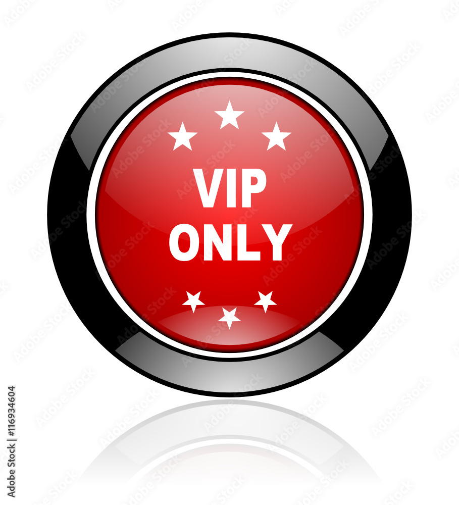 Red round vector icon Red round vector icon