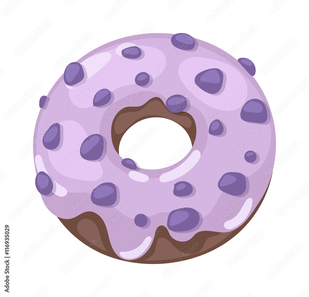 Donuts vector isolated Donuts vector isolated