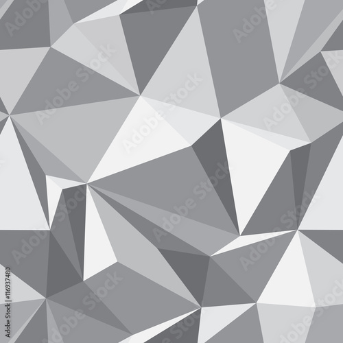 Abstract seamless texture - polygons background - vector © pzAxe