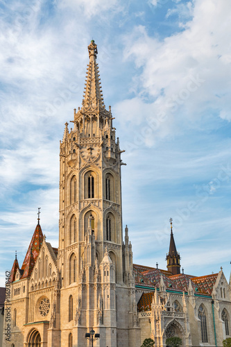 Matthias church in Buda Castle, Budapest, Hungary