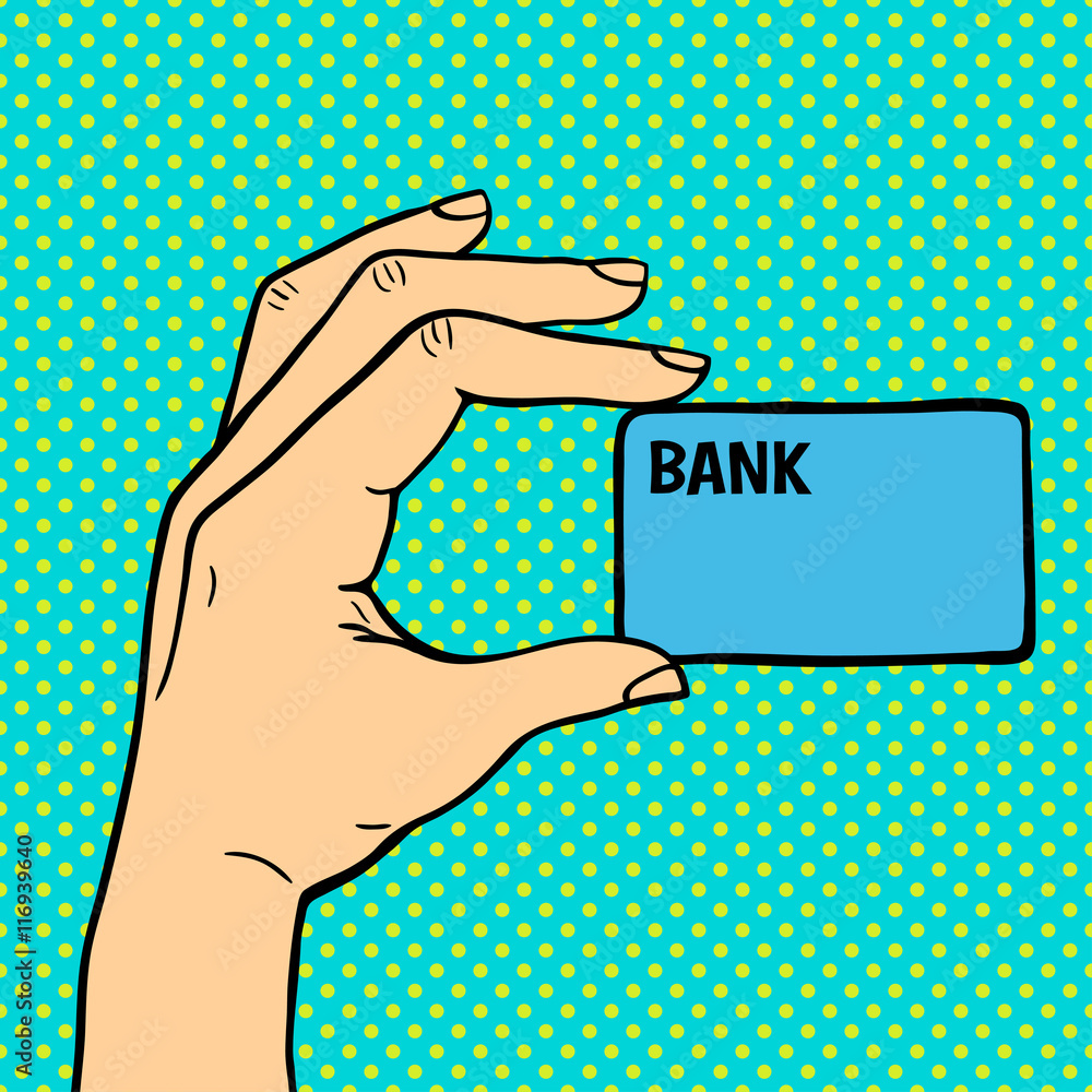 Human hand holding bank card pose signal human fingers. Human hand ...
