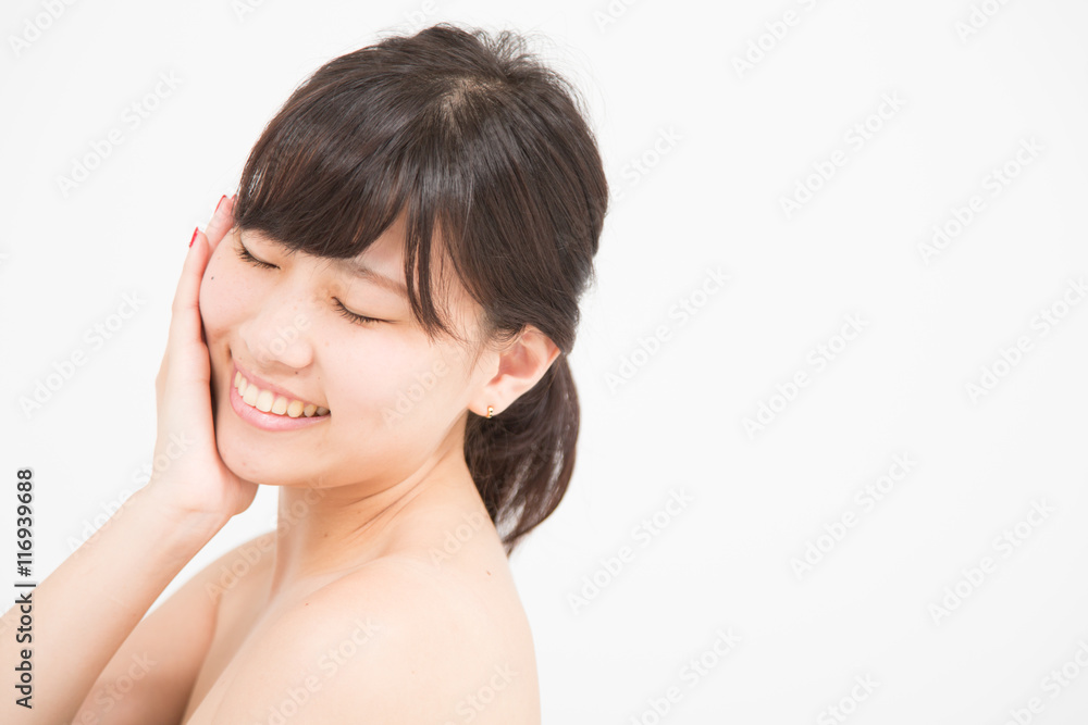 美容イメージの女性モデル 美容イメージの女性モデル
