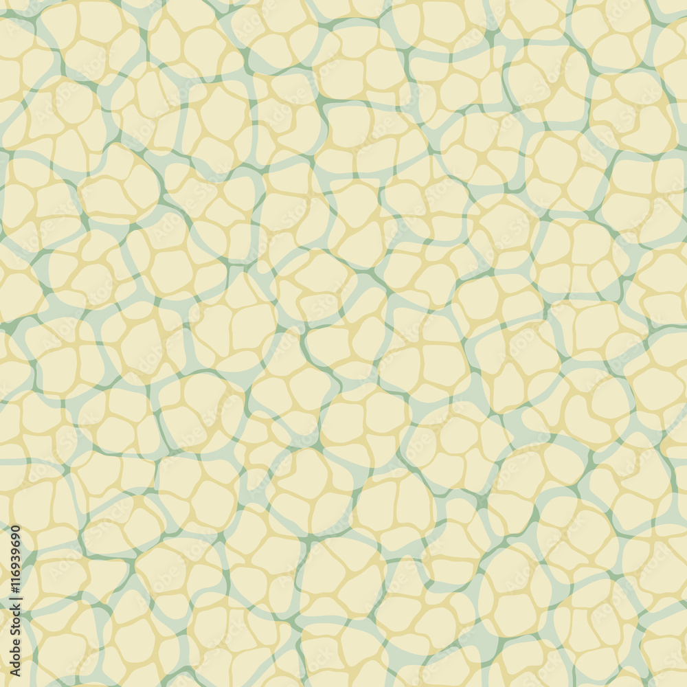 Obraz premium Simple biomass cellular vector seamless pattern