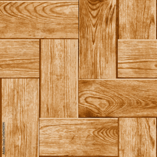 Seamless Tile with a Digital Representation of Wood Parquet Floo