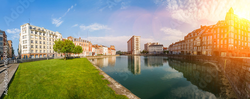 Quai du Wault in Lille France