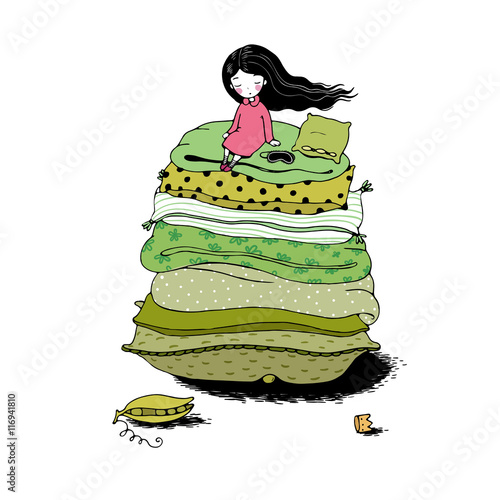 Princess on the Pea.