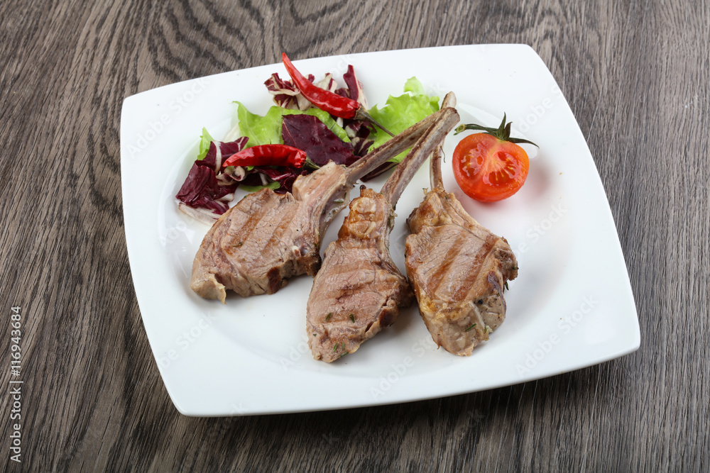 Lamb Frenched Rack Lamb Frenched Rack