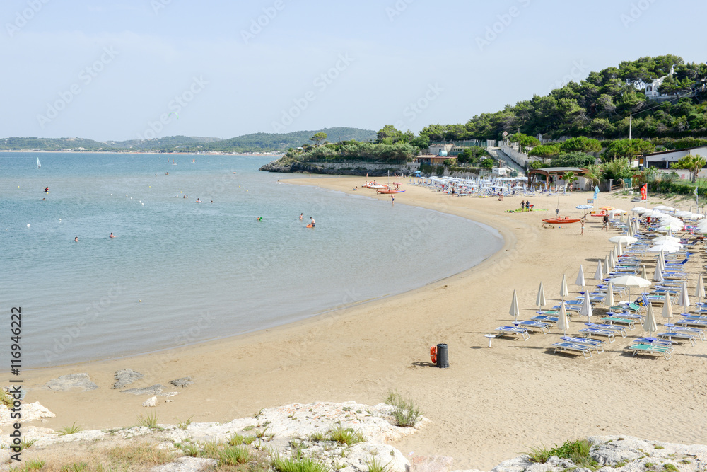  Beach on the coast of Torre Canne