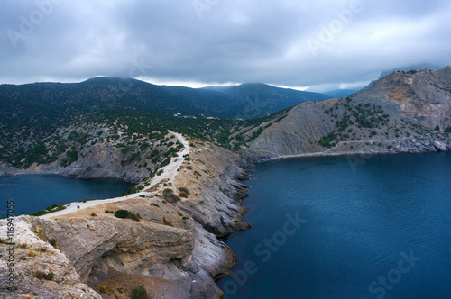 seascape trail Golitsyn, landmark Crimea, New World