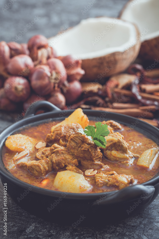 Beef massaman Beef massaman