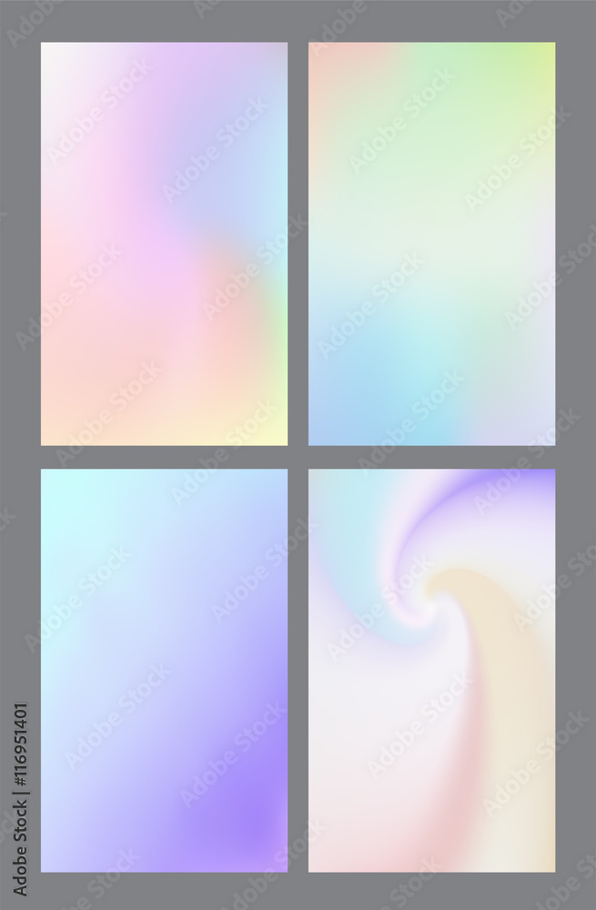 Abstract colorful cards Abstract colorful cards