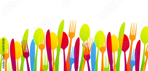 posate, icone, cucina, cucinare, gastronomia