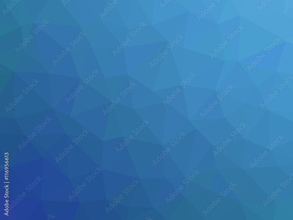 Abstract blue gradient polygon shaped background Abstract blue gradient polygon shaped background