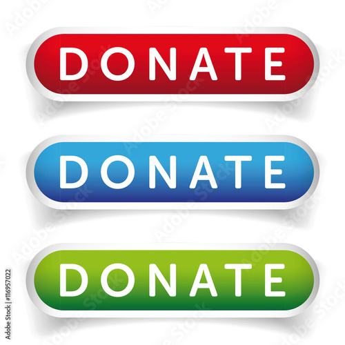 Donate button set