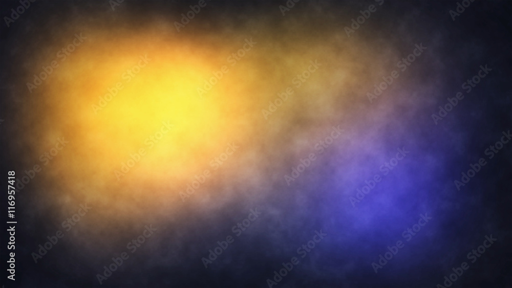 Abstract Color Background - Orange, & Blue