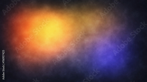 Abstract Color Background - Orange, Red & Blue