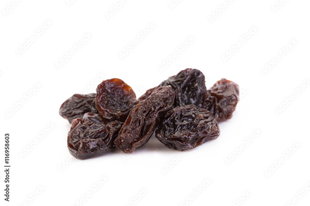 raisins isolated on white background raisins isolated on white background