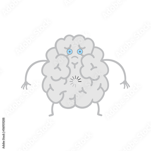 Brain freezes, slows the brain, brain is loaded