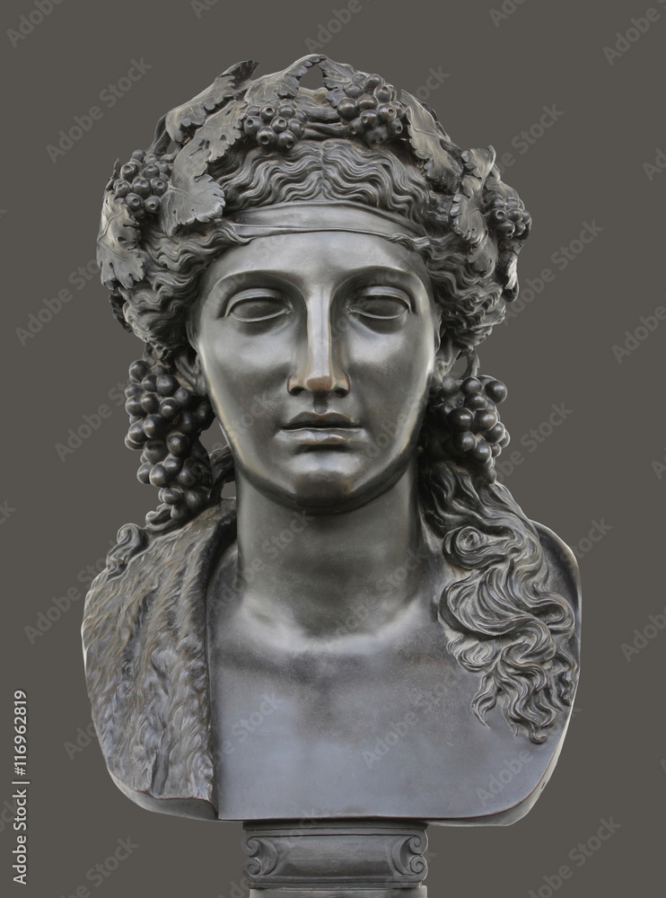 Bronze statue of Dionysus Bronze statue of Dionysus