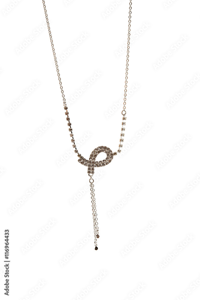 necklace on a chain necklace on a chain