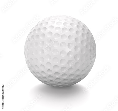 Golf ball (3d illustration).