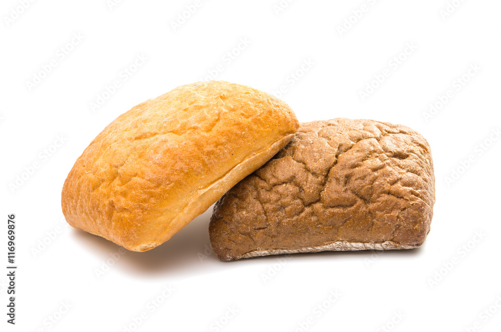 Ciabatta, Italian bread isolated