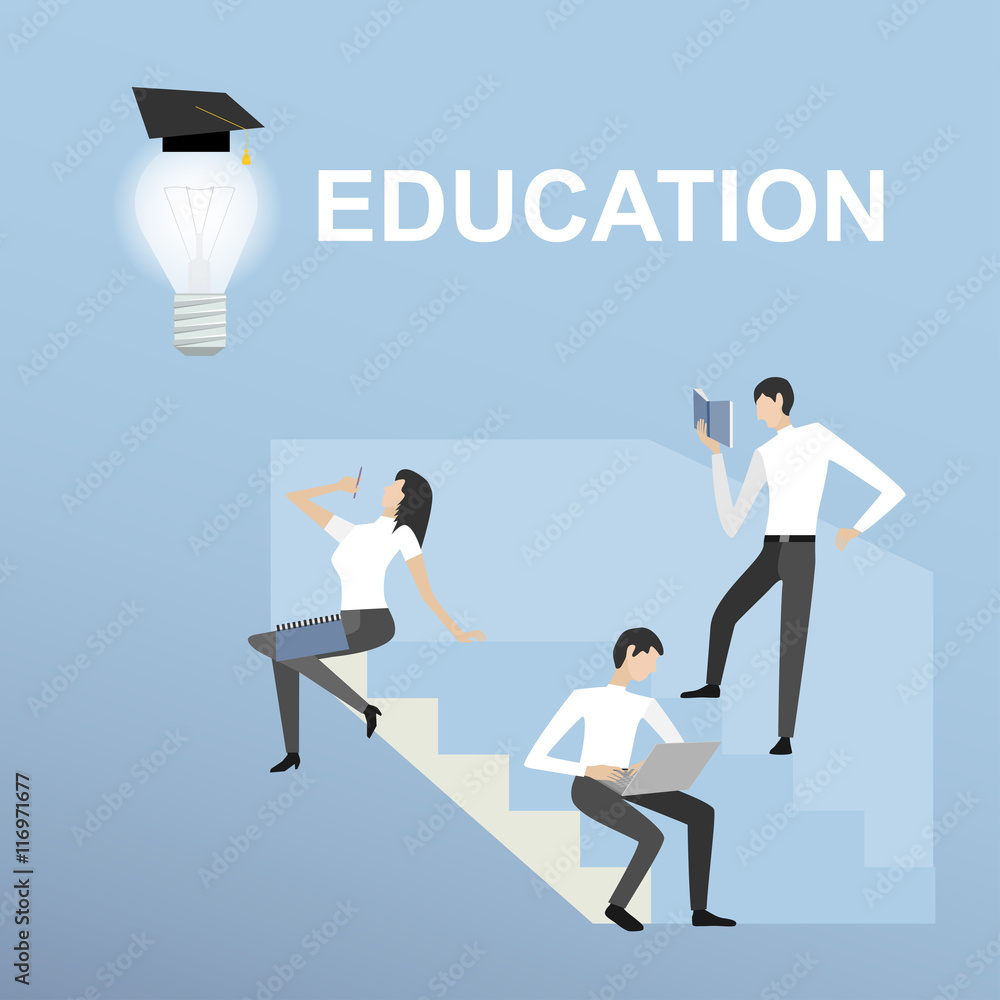 students receive education online training students receive education online training