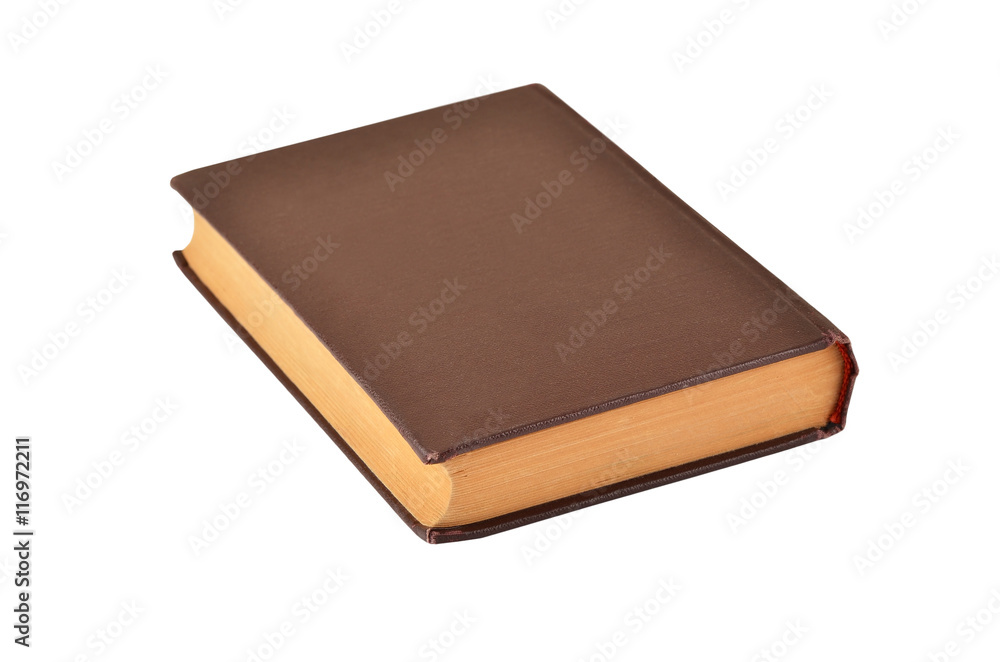 Brown antique book