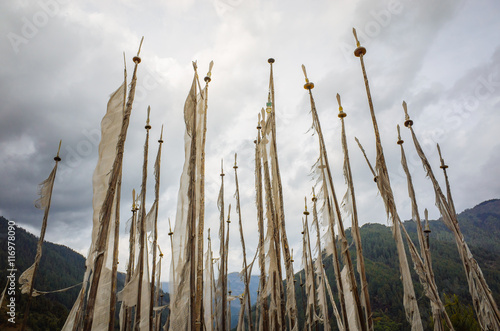 Prayer Flags of Bhutan © PTZ Pictures