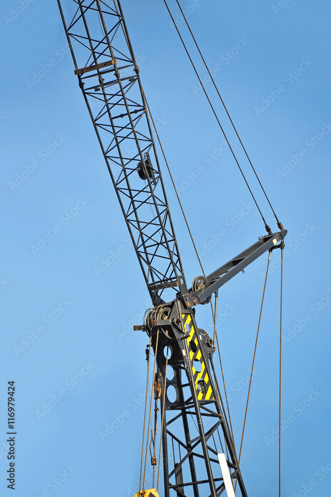Mobile tower crane