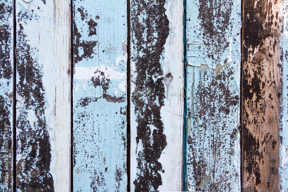 Group of blue old Wooden boards. Background Group of blue old Wooden boards. Background