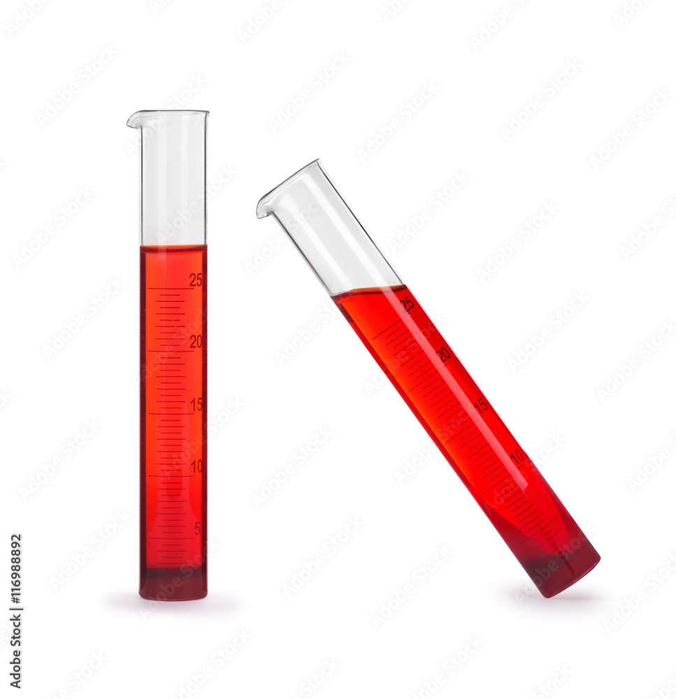 Test tubes. Blood samples isolated on white Test tubes. Blood samples isolated on white