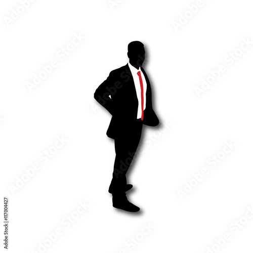 Businessman Vector Silhouette
