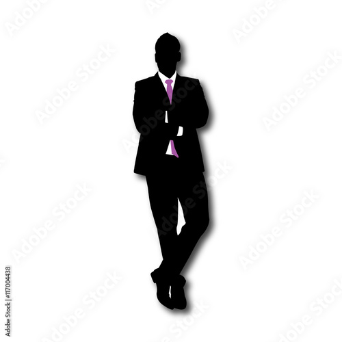 Businessman Vector Silhouette