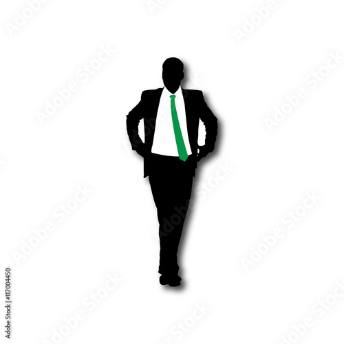 Businessman Vector Silhouette