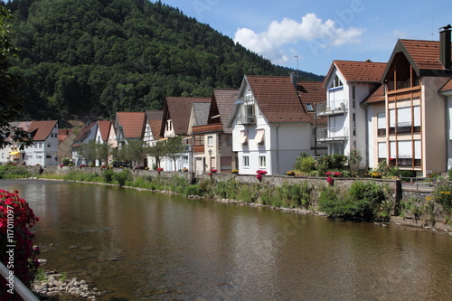 Häuser am Fluss