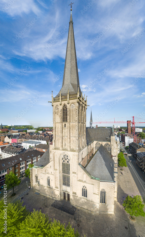 The Willibrordi-Dom Cathedral at Wesel, Rhineland, Germany