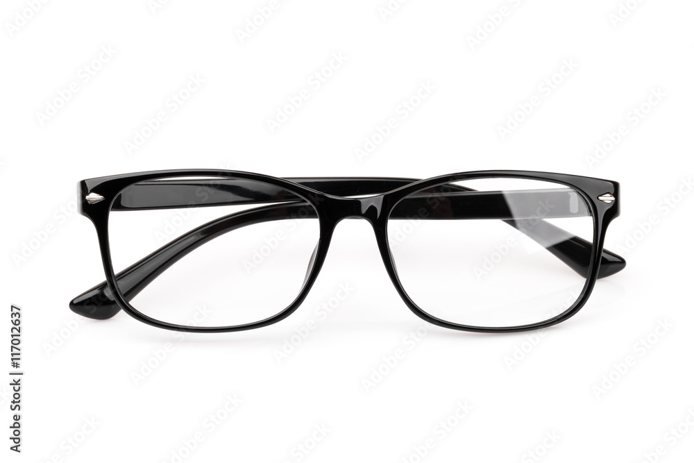eyeglasses isolated on white background.. eyeglasses isolated on white background..