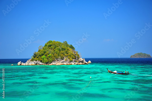Beautiful Tropical Islands at Summer Season © karinkamon