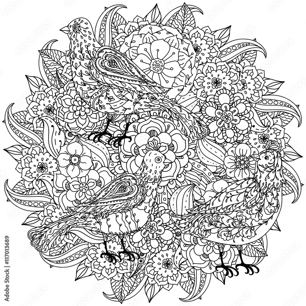 coloring book antistress style picture coloring book antistress style picture