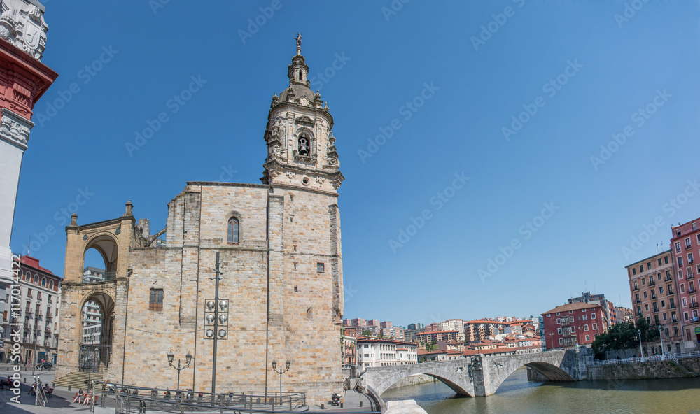 Iglesia de San Antón (San Anton eliza) Bilbao (Bilbo) Bizkaia (Vizcaya) Baskenland Spanien (España)