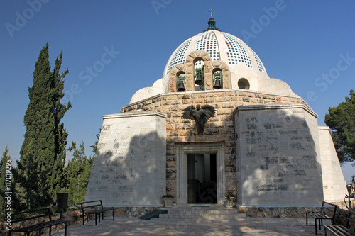 Franciscan church on the Shepherds' Fields in Palestine