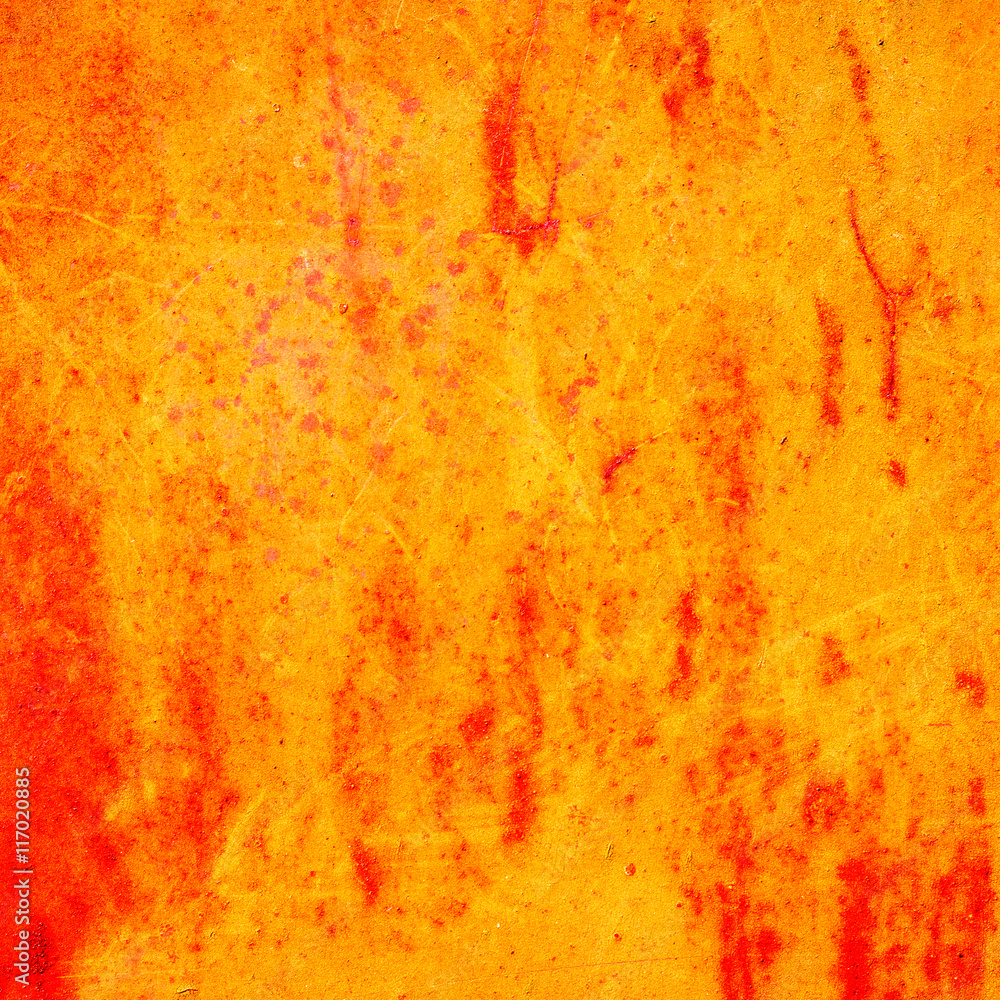 abstract orange background texture of a metal surface
