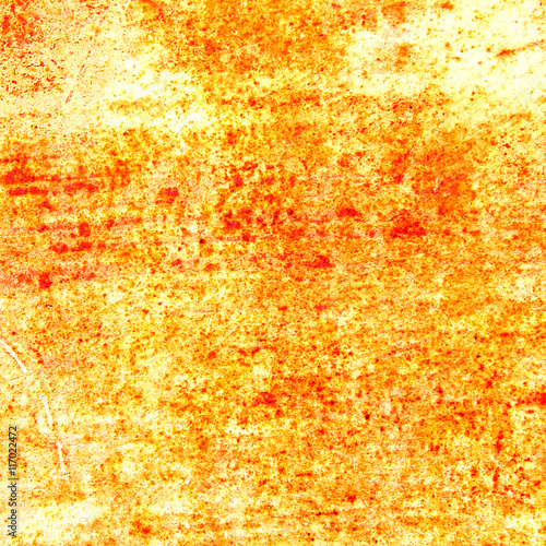 abstract yellow background texture of an old rusty wall