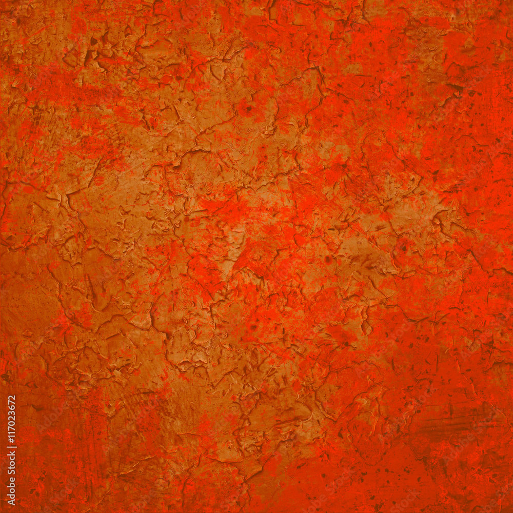 abstract orange grunge texture wall