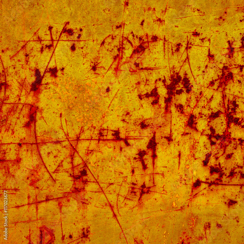 abstract orange background texture of a metal surface