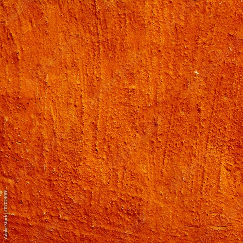 orange background texture cement wall