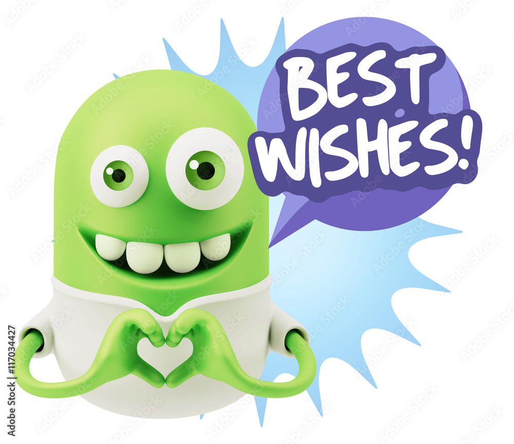 3d Rendering. Romantic Emoticon with hands forming a heart drawi 3d Rendering. Romantic Emoticon with hands forming a heart drawi