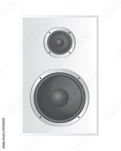 enceinte blanche