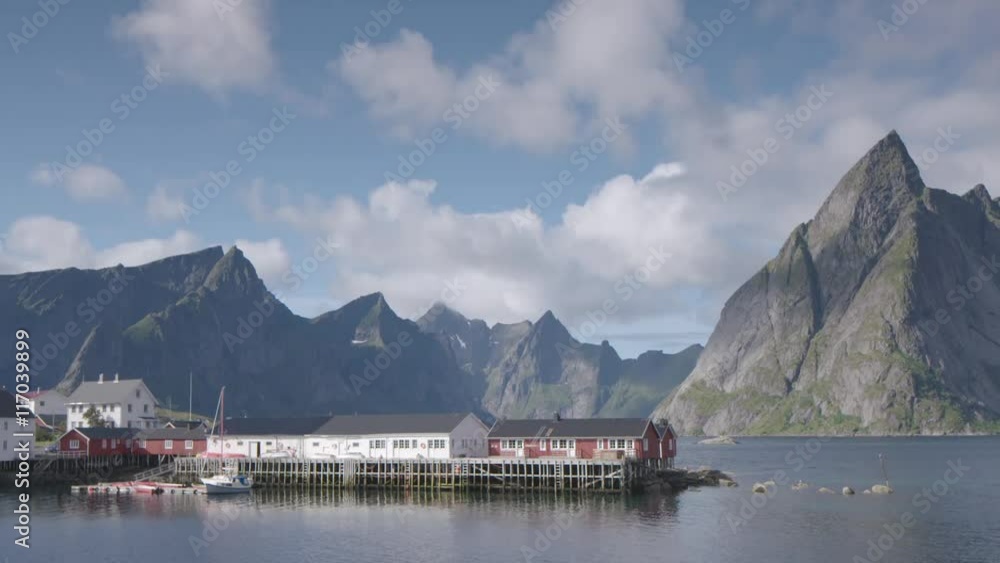 fishing village in the lofoten islands norway fishing village in the lofoten islands norway